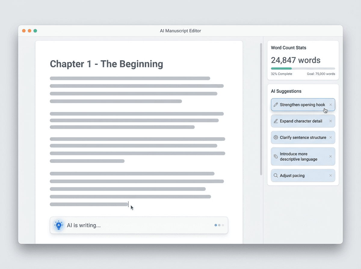 Editor de Manuscritos con IA