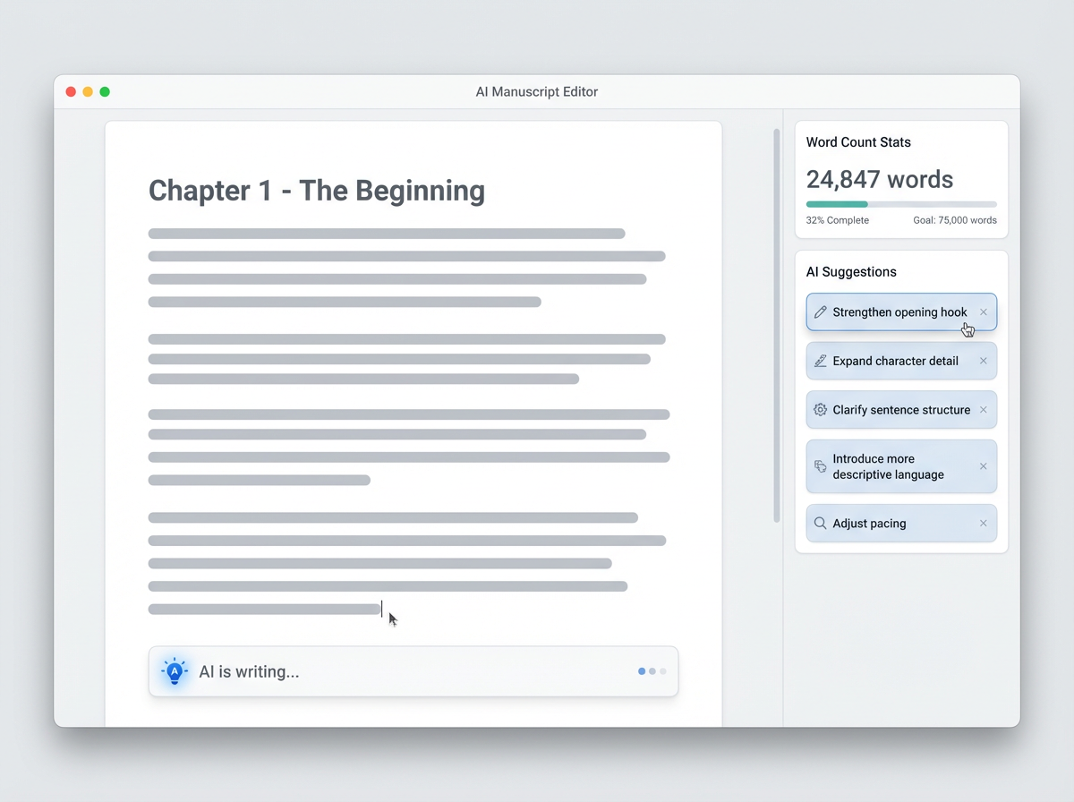 Editor de Manuscritos con IA